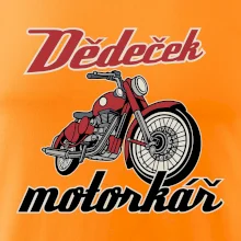 Dědeček motorkář