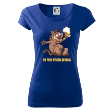 Po pivu bývám divoká