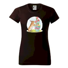 Velikonoční zajíček tulipány