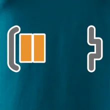 Rodinná trika - baterie táta