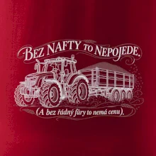 Bez nafty to nepojede traktor s vlekem