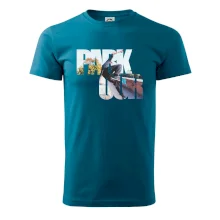 Parkour nápis ve městě Parkour nápis ve městě