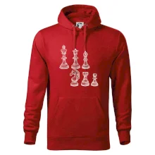 Šachové figurky kreslené