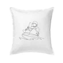 Kajak na vodě jedním tahem