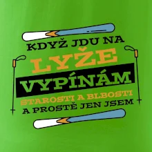 Když jdu na lyže, vypínám starosti