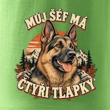 Můj šéf má čtyři tlapky - německý ovčák