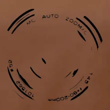 Foto objektiv obtisk