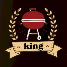 Kulatý gril King