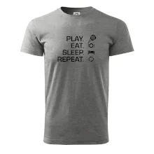 Play eat sleep repeat padel