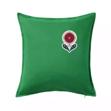 Folklor na prsu květina kulatá