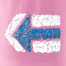 Párová turistická značka modrá