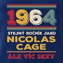 1964 stejný ročník jako Nicolas Cage