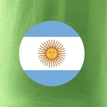 Argentina vlajka kulatá