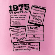 V kostce pro fanouška automobilismu 1975