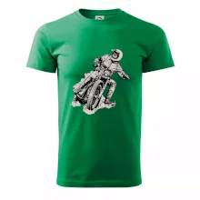 Motorkář bokem Motorkář bokem
