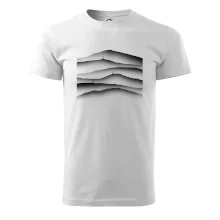 Stínované siluety Českých hor