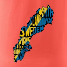 Mapy - názvy měst - Švédsko