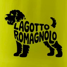 Lagotto romagnolo nápis v těle