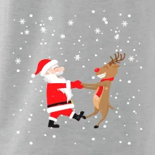 Tancující Santa a sob