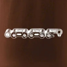 Cyklistický řetěz nákres