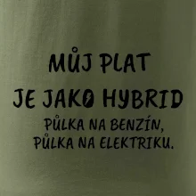Můj plat jako hybrid