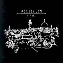 Kreslený Jeruzalém