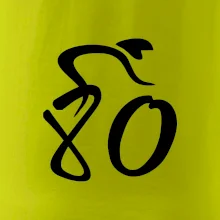 Cyklista slaví osmdesátiny (80)