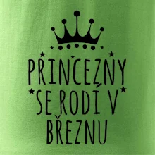 Princezny se rodí v březnu