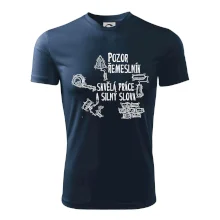 Pozor řemeslník skvělá práce silný slova