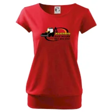 Bagrista v kruhu - vlastní nápis