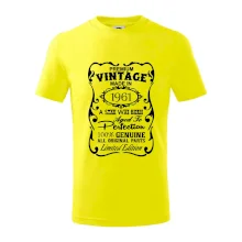 Vintage Etiketa - 1961