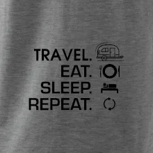 Eat sleep travel - Malý přívěs