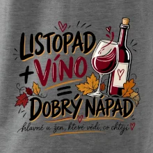 Listopad a víno je dobrý nápad