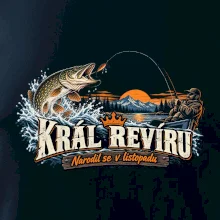 Listopadový rybář král revíru se štikou