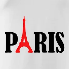 Paris nápis Eiffelova věž