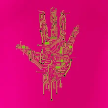 Tištěný spoj ruka