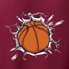 Basketbal míč v triku