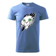 Kočka v roztrženém triku