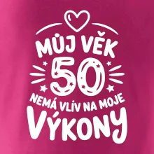 Můj věk nemá vliv na moje výkony