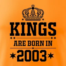 Kings are born in 2003