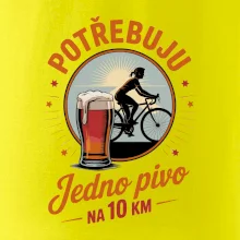 Potřebuju jedno pivo na 10 km