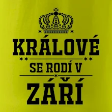 Králové se rodí v září