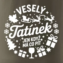 Veselý tatínek jen když  má co pít