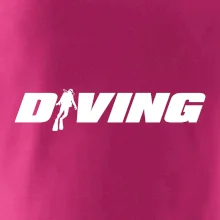 Diving nápis potápěč