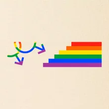 Gay symbol duha