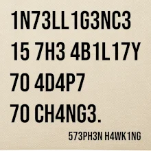 Test inteligence - Stephen Hawking