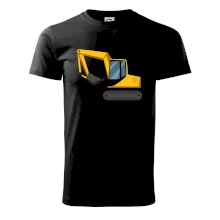 Bagr bez nápisu  z boku