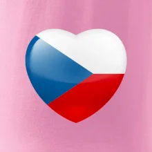 Česká vlajka srdce