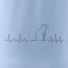 EKG křivka kapybara
