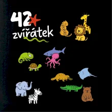 Tričko + 42 nažehlovacích zvířátek